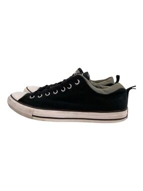 Converse All Star Streetwear black canvas lace-up low sneakers mens 11 US shoes